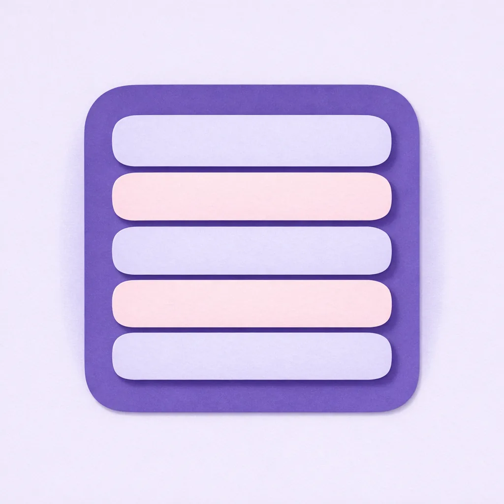 Paper cut ledger with layered rows representing the GAMSTOP self-exclusion register